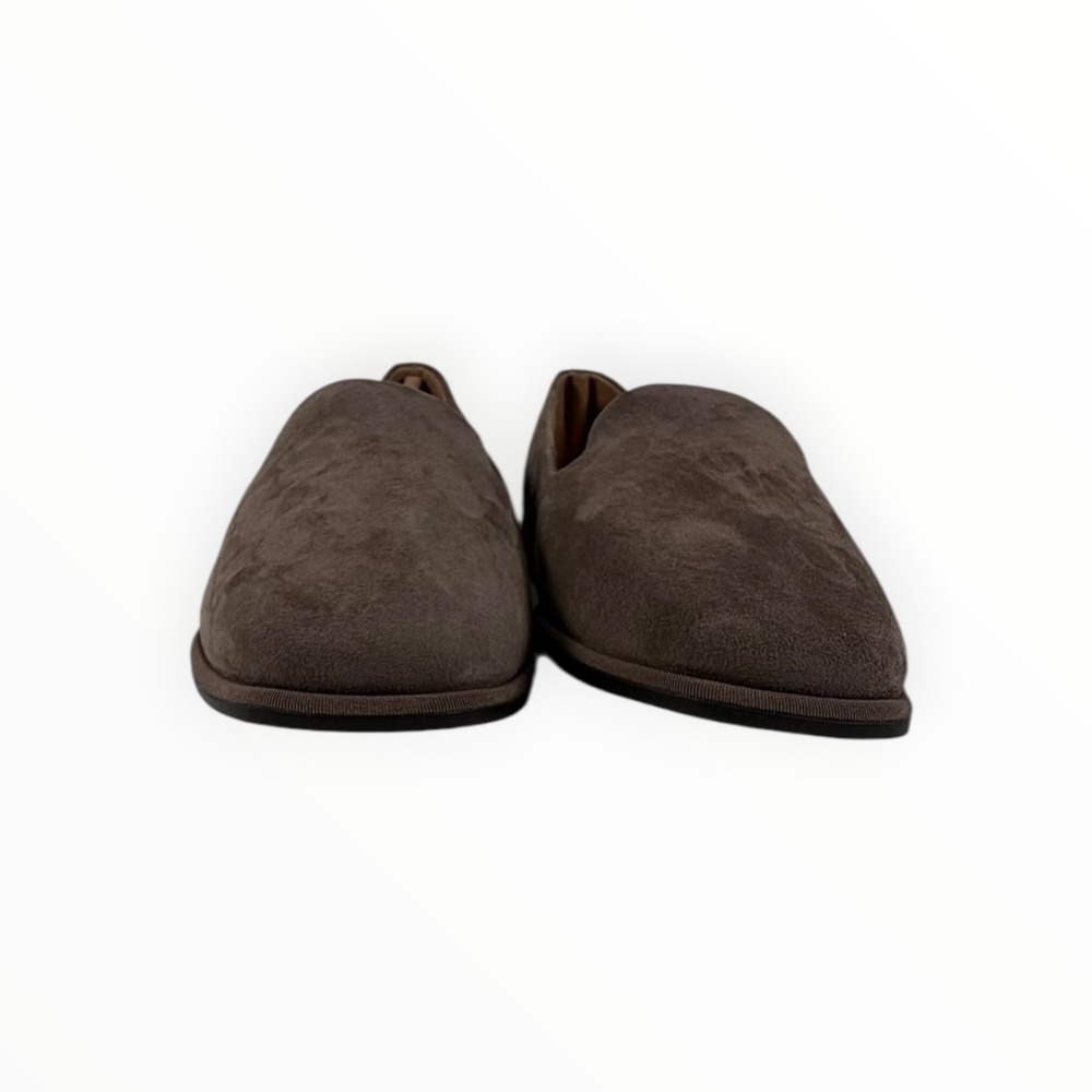 Vionic Willa 2.0 Loafers Womens 8 Driftwood Brown Suede Orthotic Flats NEW - Picture 8 of 10